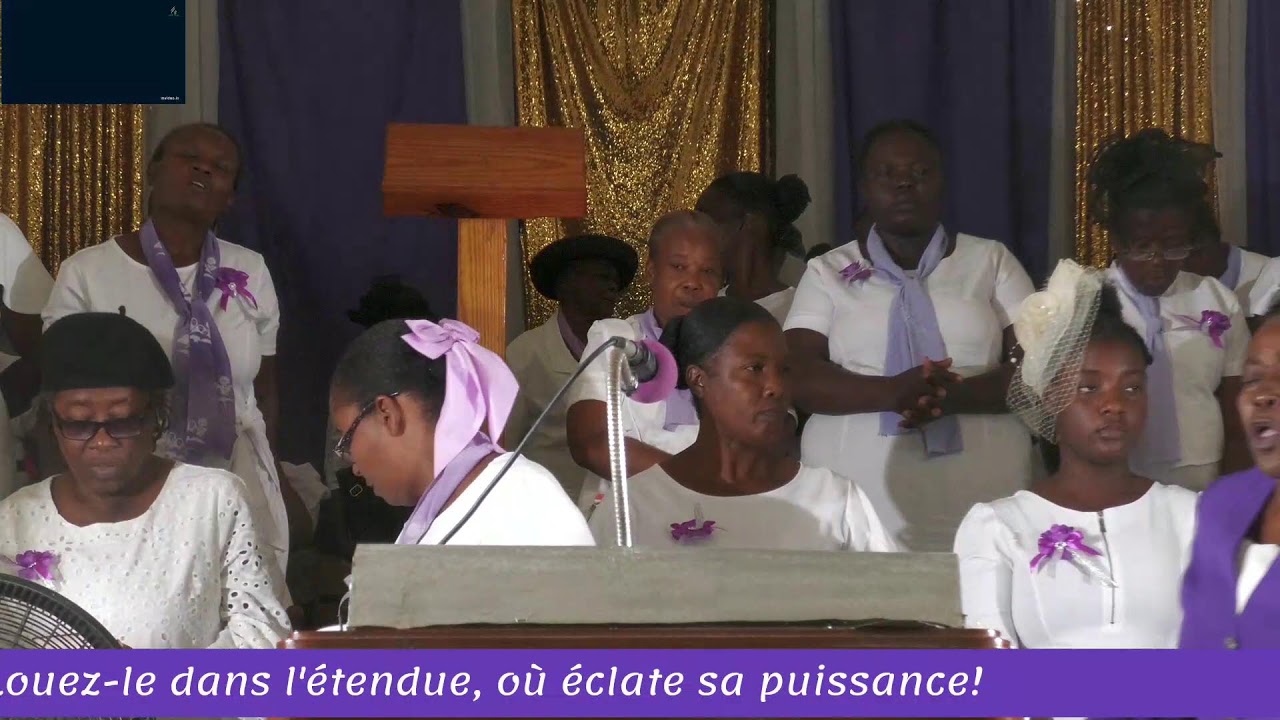 Culte d'adoration : Sabbat Ministères de la Femme.