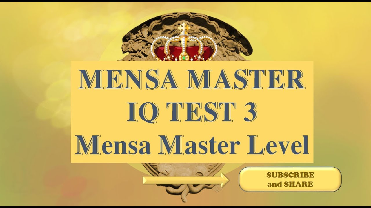MENSA MASTER GAME3