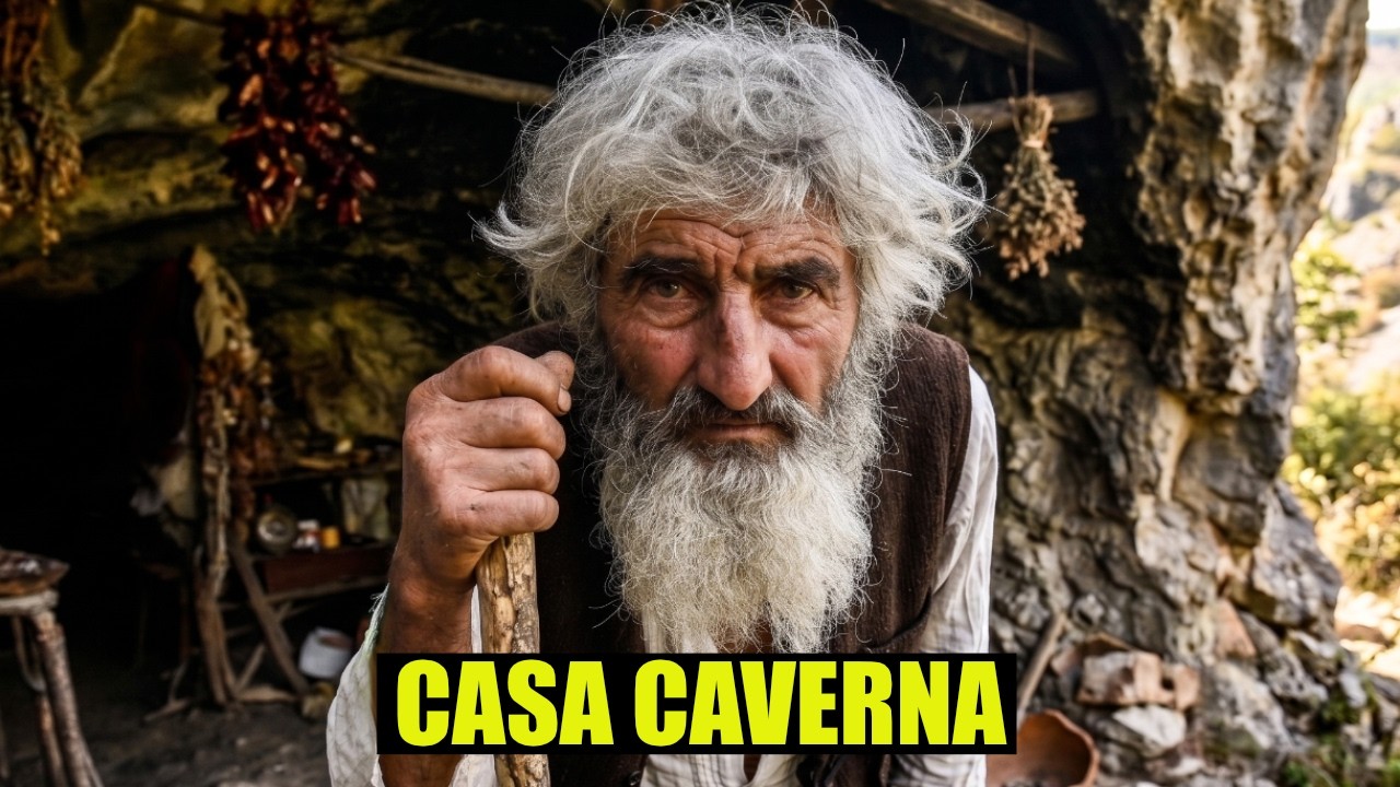 L'UOMO che VIVE in una CAVERNA tra le MONTAGNE - thepillow