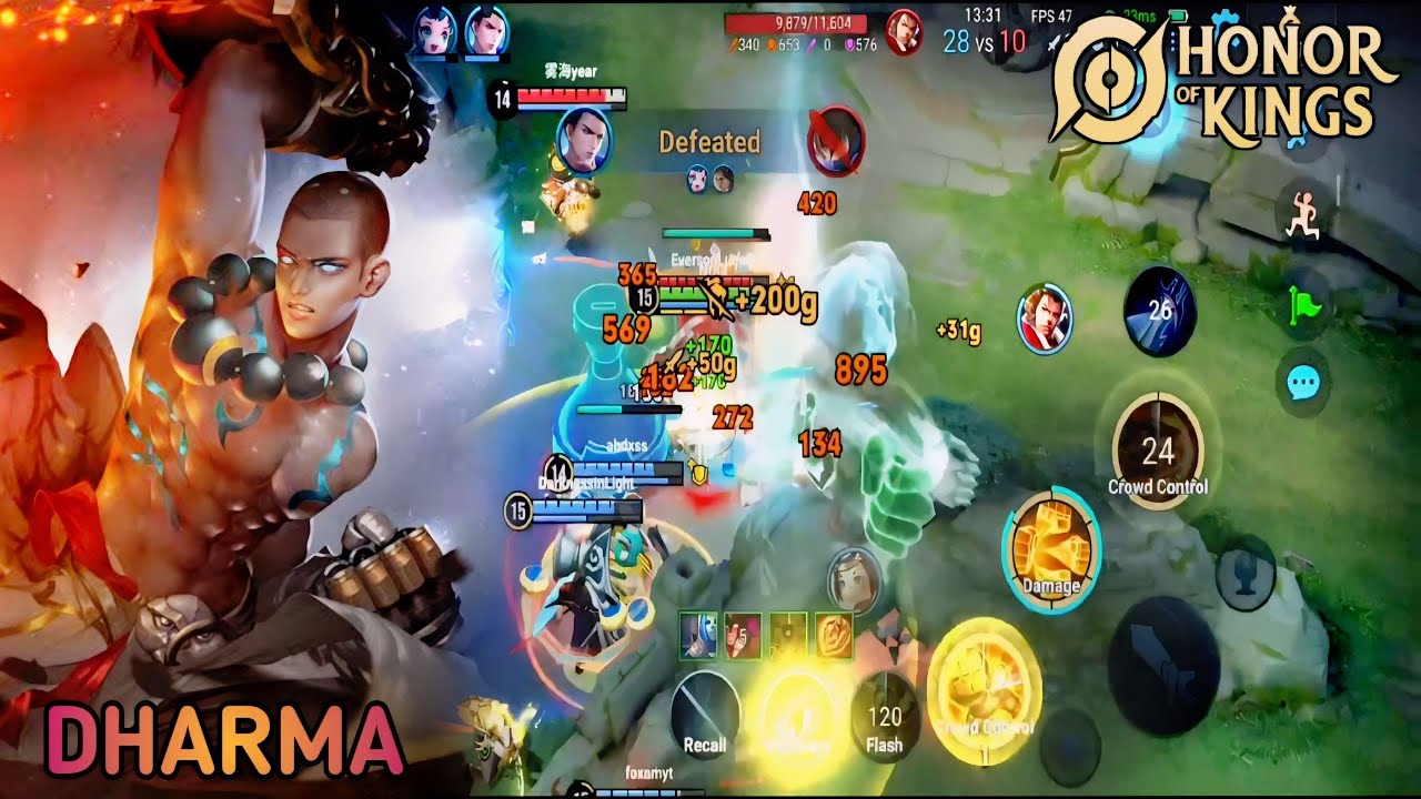 Honor of kings (Dharma) | Best in Clash lane | HOK 2024