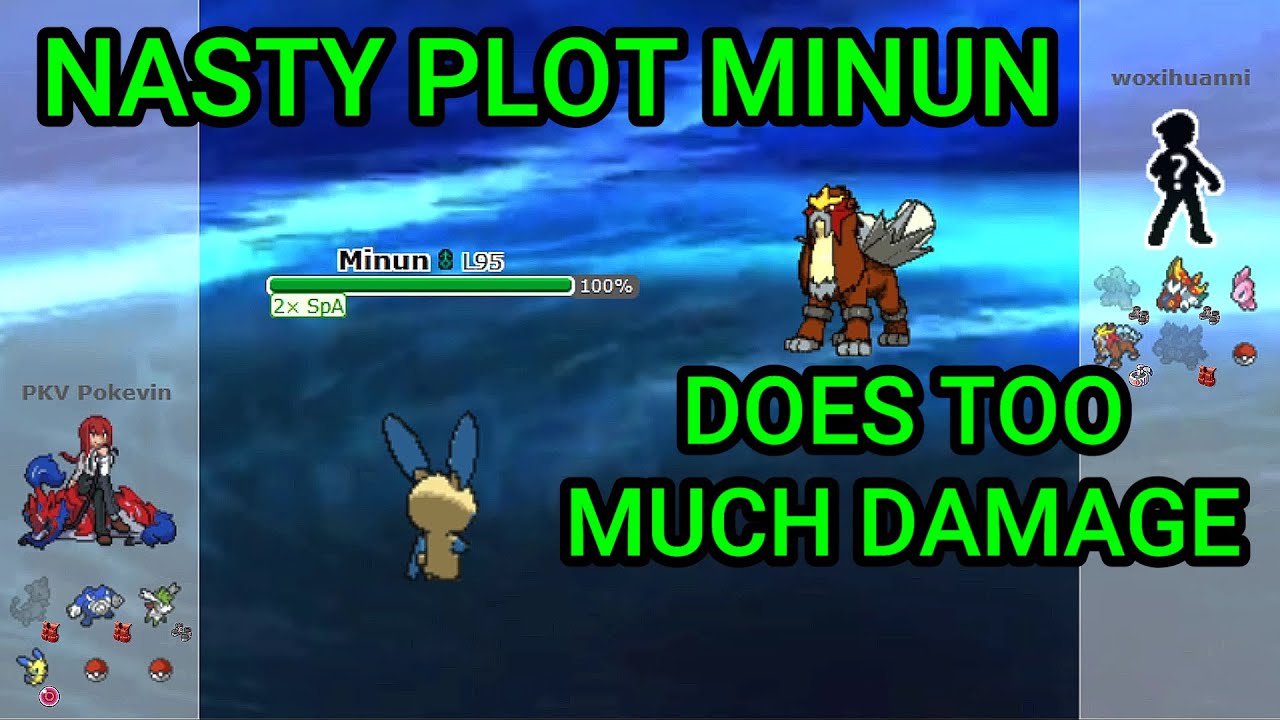 Minun Does So Much Damage! (Pokemon Showdown Random Battles) (High Ladder)