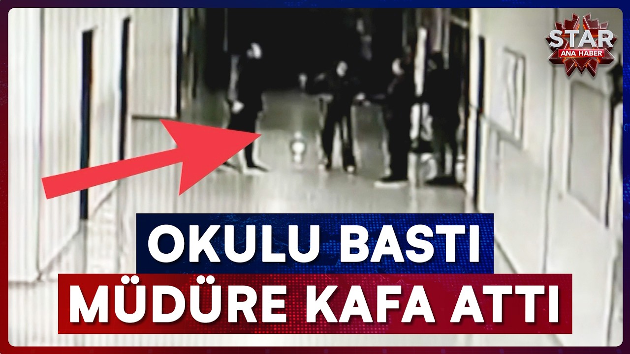 Kardeşinin Okulunu Bastı, Müdürü Döverek Hastanelik Etti | Star Ana Haber