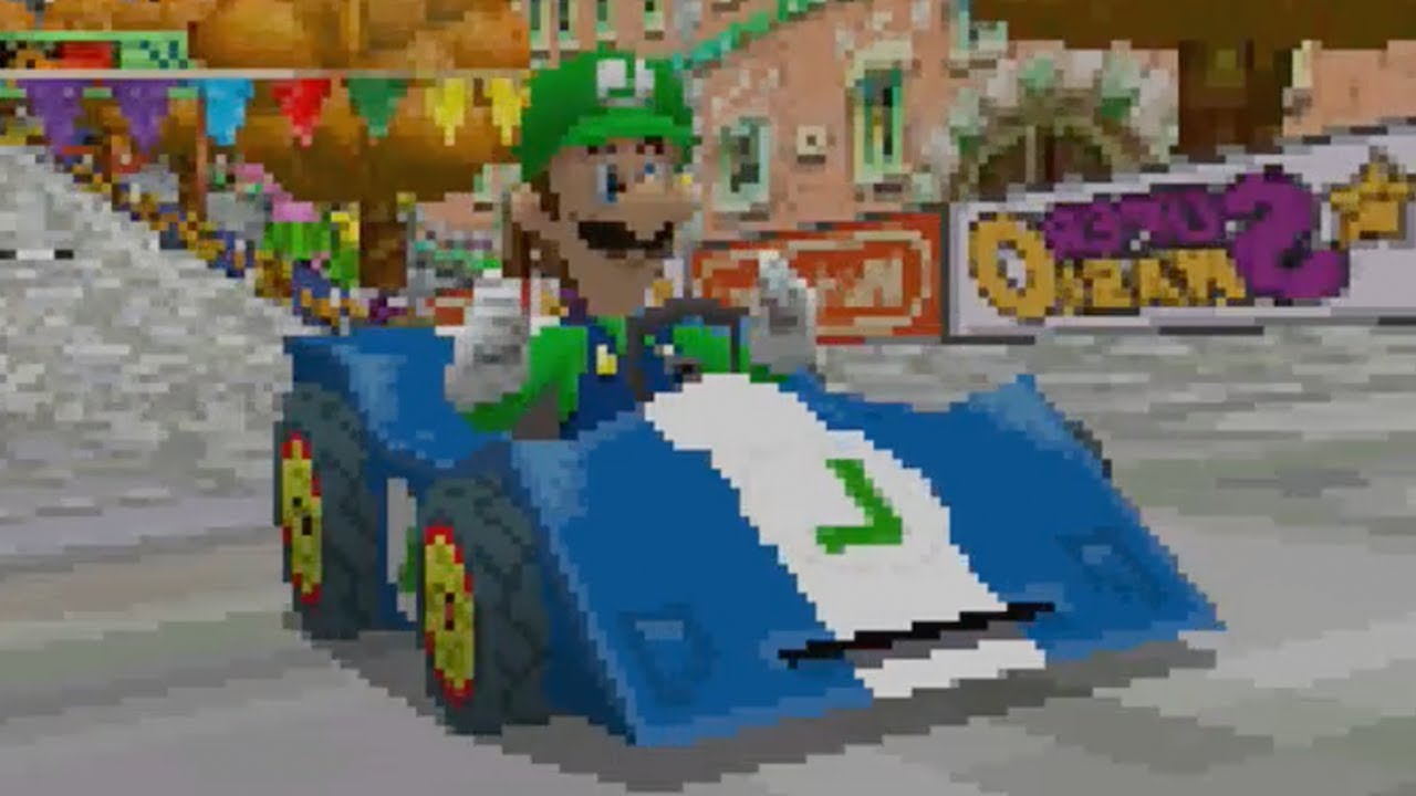 Mario Kart DS - Mirror Flower Cup