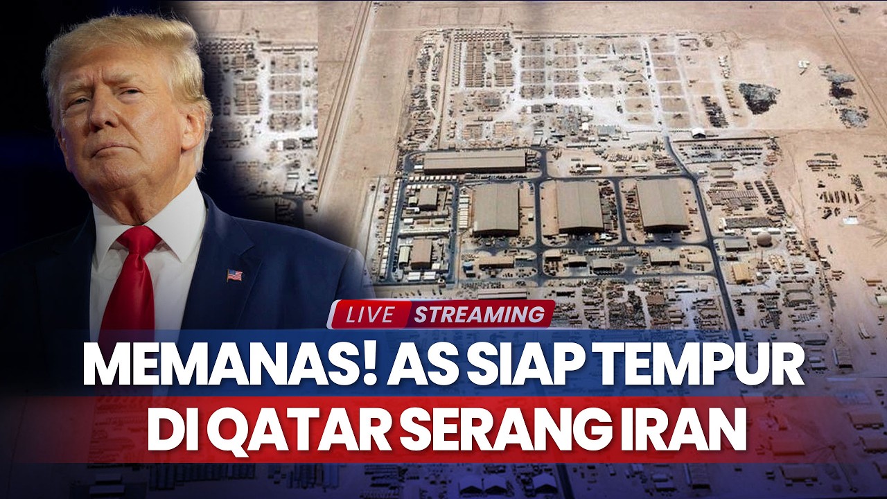 Memanas! AS Pindahkan Senjata ke Pangkalan Militer di Qatar Serang Iran