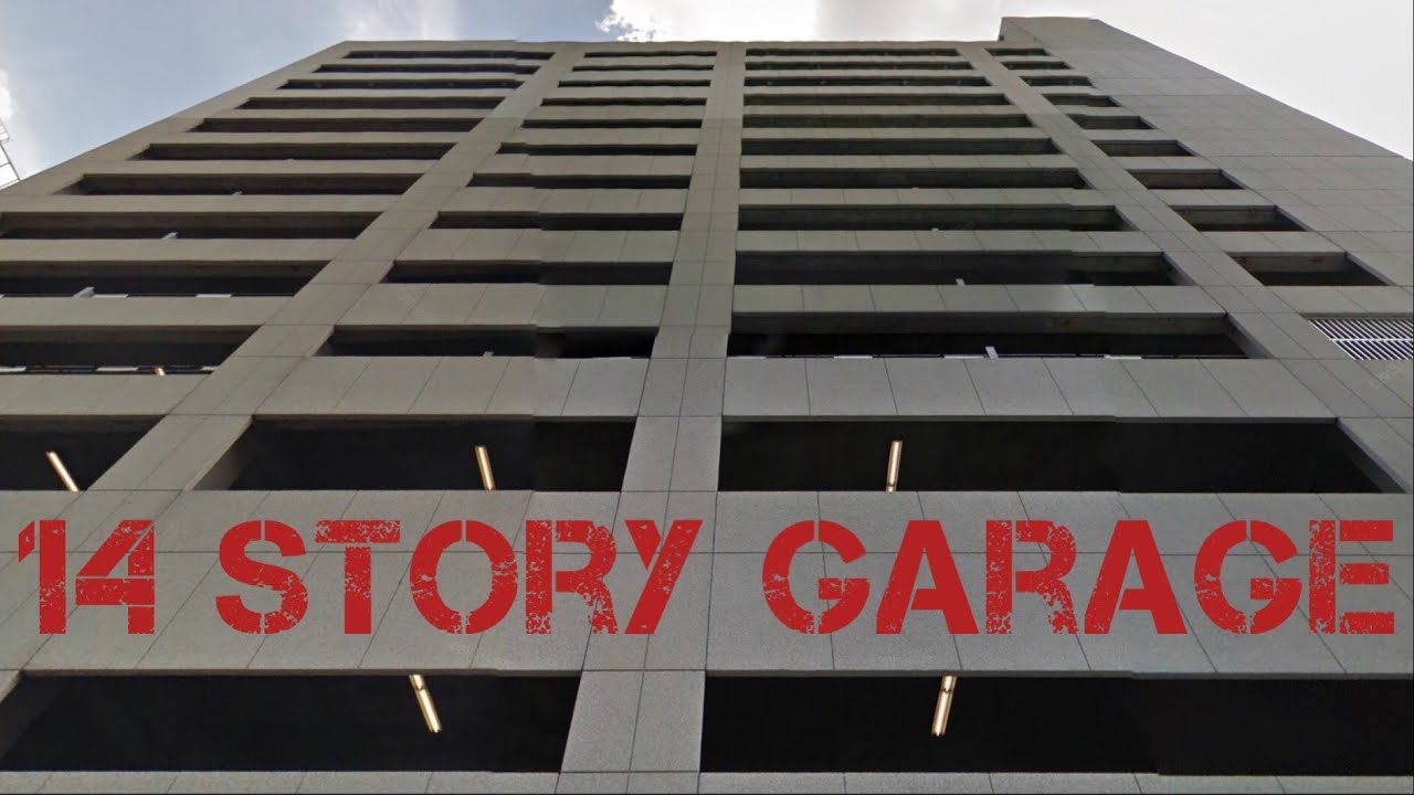 HUGE 14 STORY GARAGE Tour @ Bank of America Plaza - Tampa FL