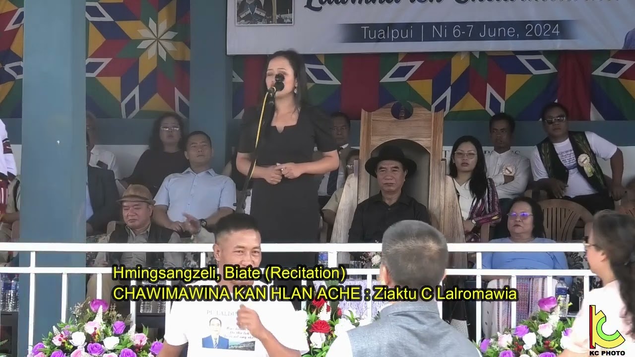 HMINGSANGZELI, Recitation hian Tualpui khua mittui a ko chhuak ngei ang