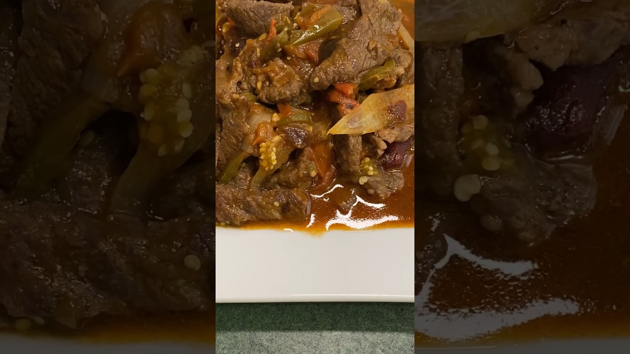 Bistec al alba&ntilde;il #bisteca #bistecalalba&ntilde;il #recetafacil  #meatrecipes #carnederes