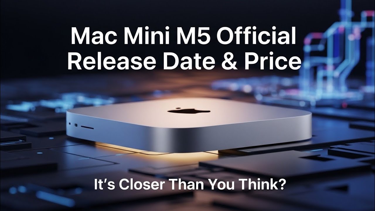 Mac Mini M5 Official Release Date & Price: It's Closer Than You Think?
