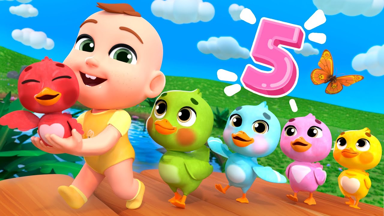 Quack Quack Quack Ducks | Farm Song | Lalafun Nursery Rhymes & Kids Songs