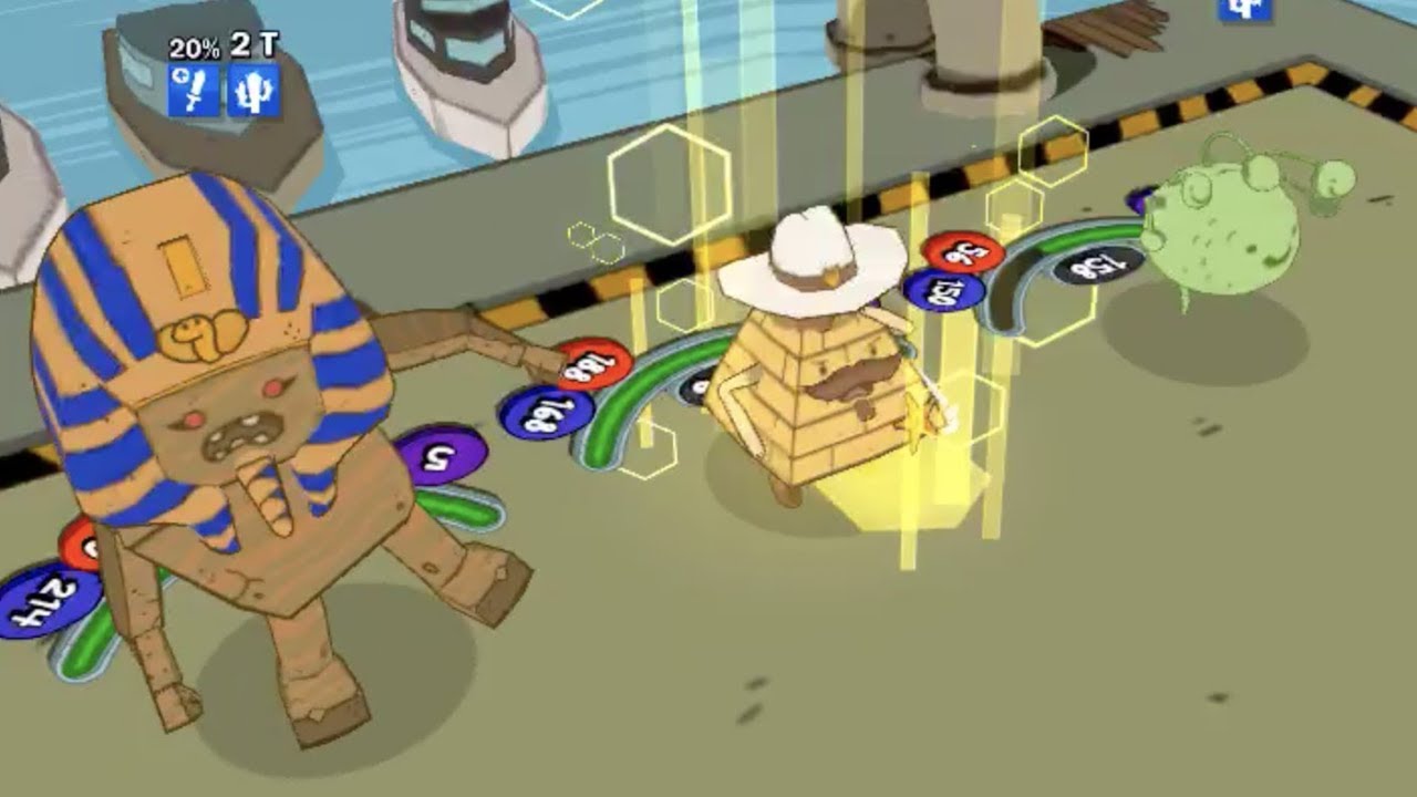 All sand team against Lvl 2 Monss