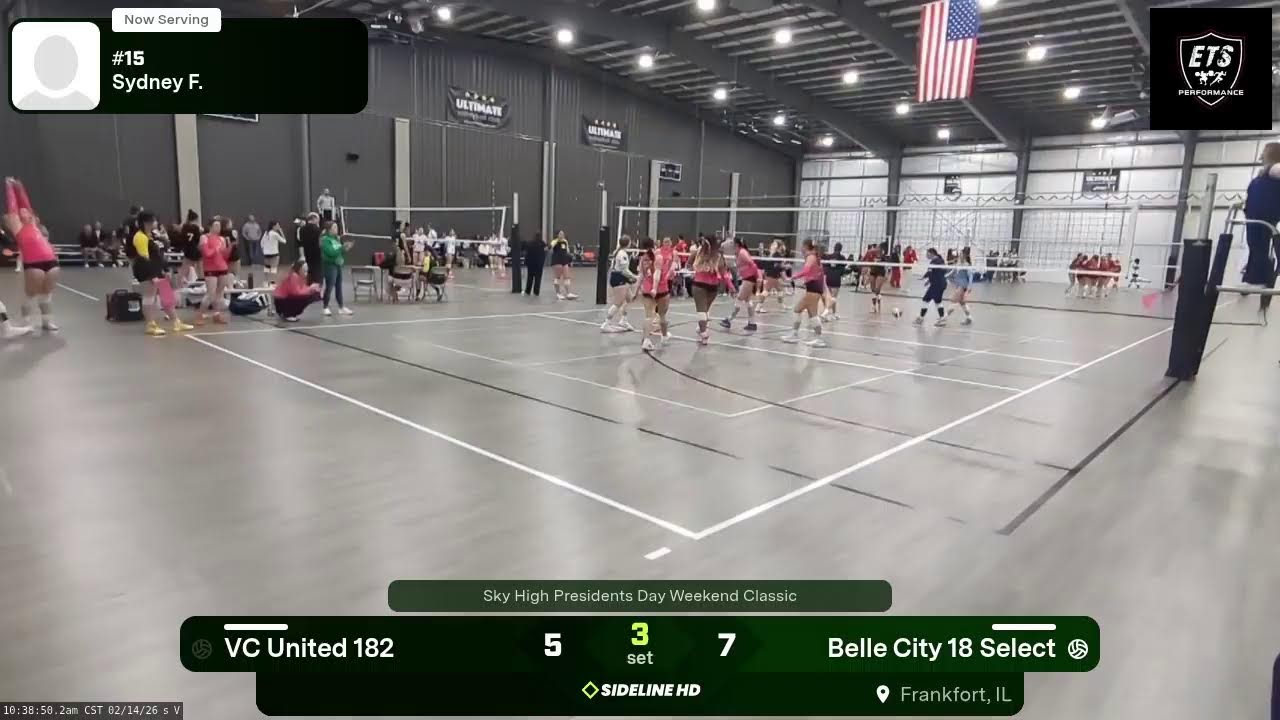 Belle City 18 Select vs. VC United 182 (2026.02.14)