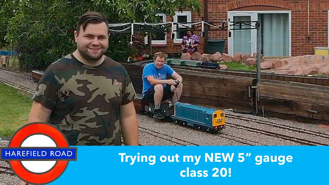 Awesome 5” mainline garden railway - And i bought a pair of locomotives to use on it!