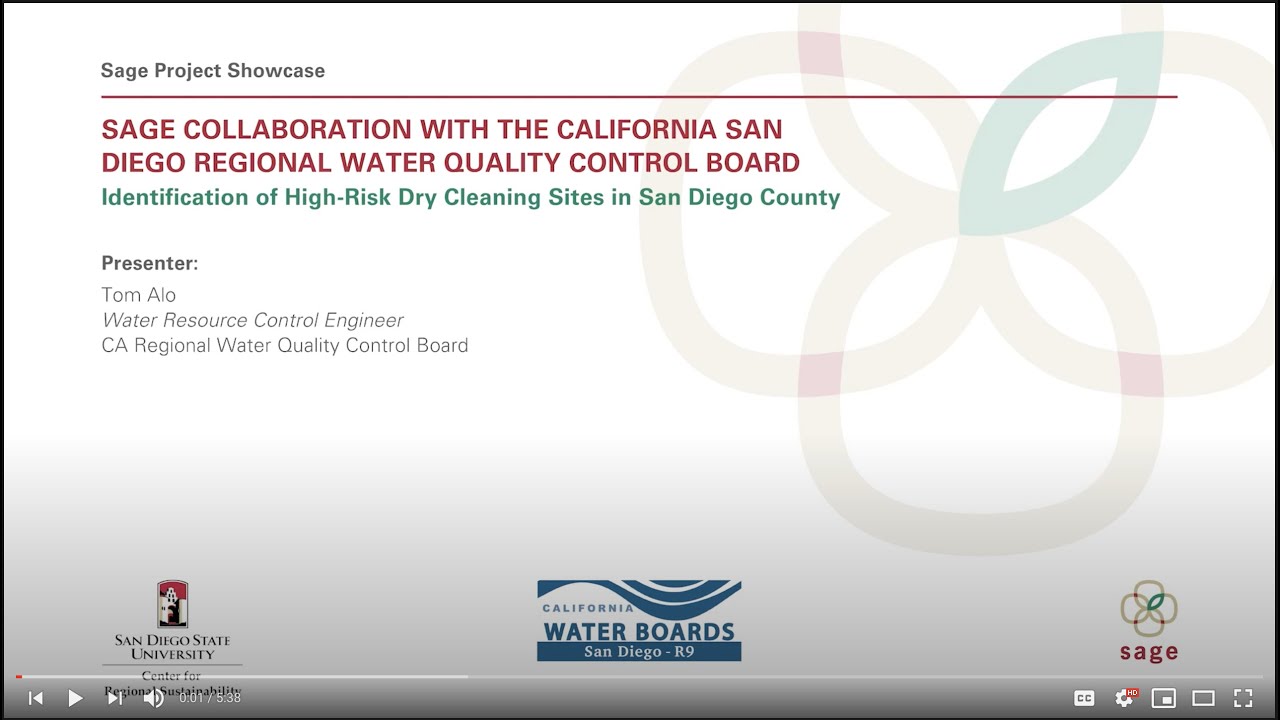 Project Need Presentation by Tom Alo, Water Resource Control Engineer for San Diego Water Board