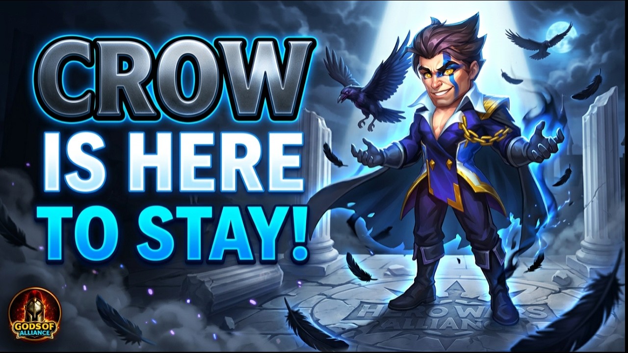Crow Is INSANELY Strong! Hero Wars Alliance!