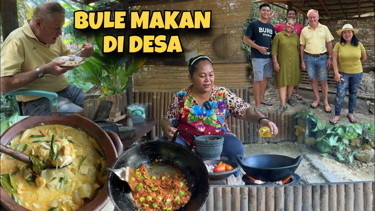 BULE AUSTRALIA COBAIN MASKAN JAWA ⁉️