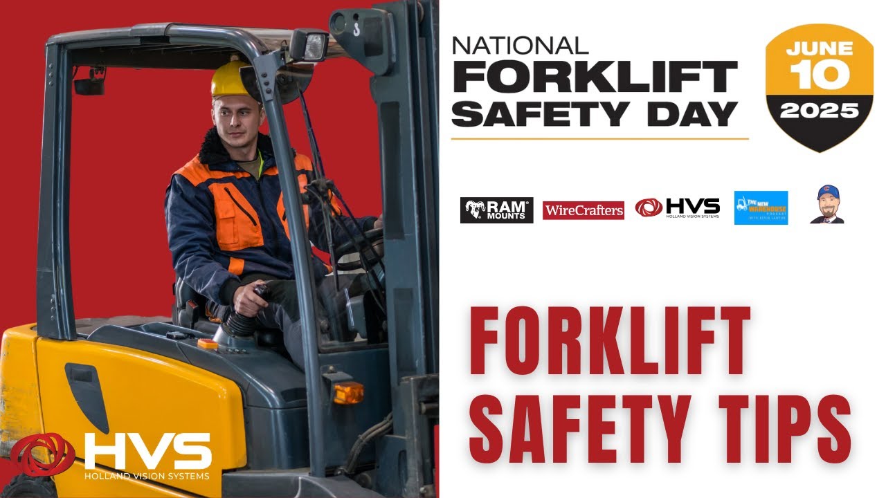 Forklift Safety Tips for National Forklift Safety Day!