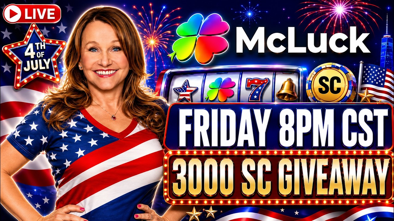 Happy 250th America on McLuck! Big Wins, Big Giveaways & Bonus Hunts!