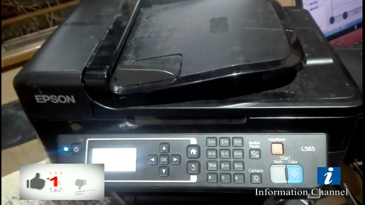Epson L565  Wi-Fi to PC and Laptop without using Router #Epson