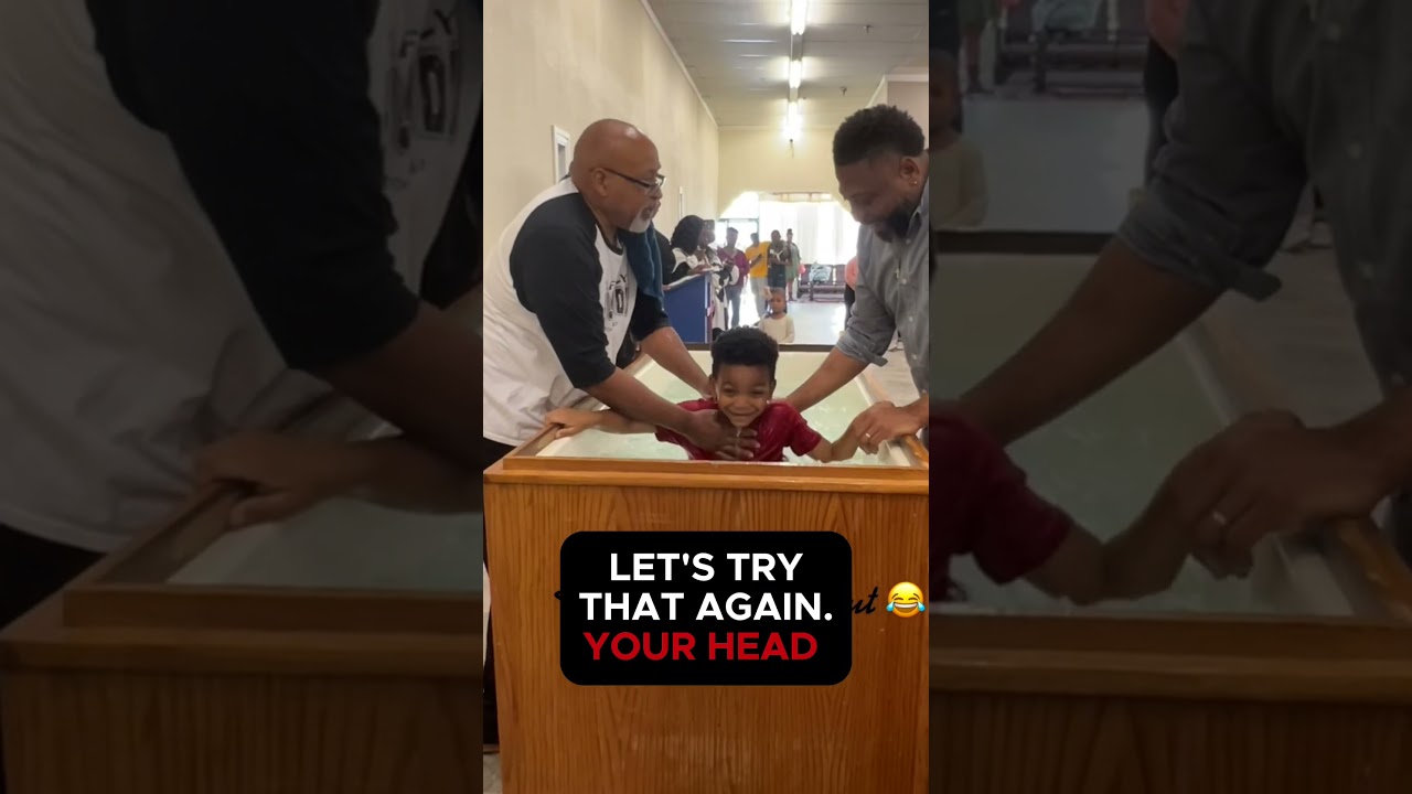 Hilarious Baptism Gone Wrong #funny #fail #baptismsgonewrong #memes
