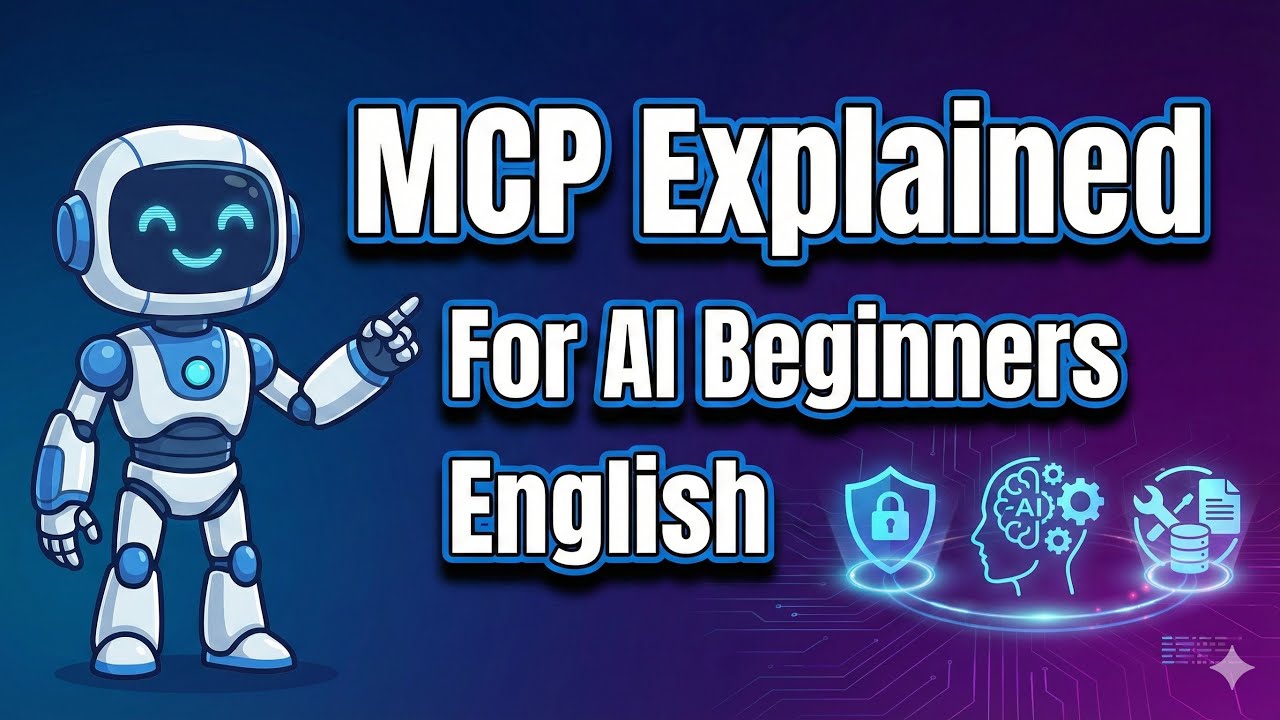 Model Context Protocol Clearly Explained for Beginners | What is MCP? In Agentic AI (English)