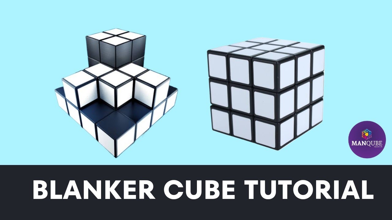 Blanker Cube Tutorial | 2x2x2 Blanker Cube Solution | How to solve 2x2x2 Blanker Cube