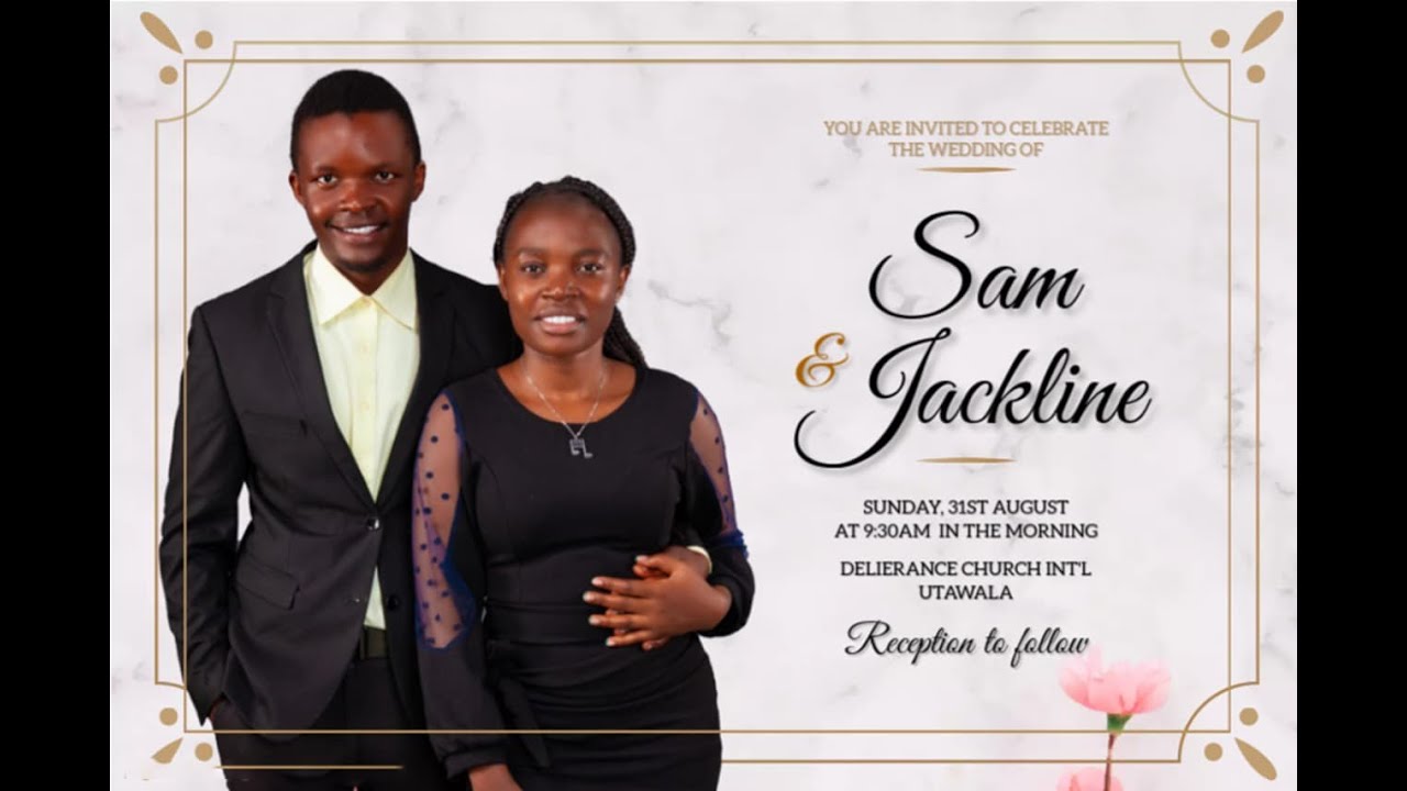 JACKLINE WEDS SAM || 31ST AUG 2025.
