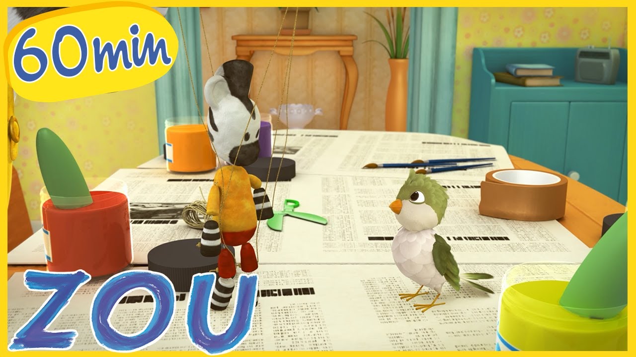 Zou in het Nederlands 🦓 60 min COMPILATIE 👀 Zou en de pop van opa 🦓 kinderen cartoon