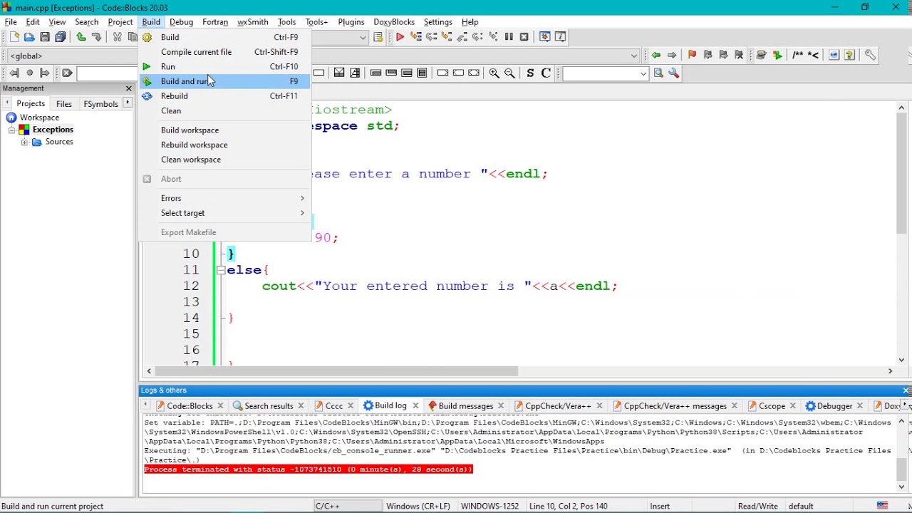 C++ Exceptions - What are they and How to use them?