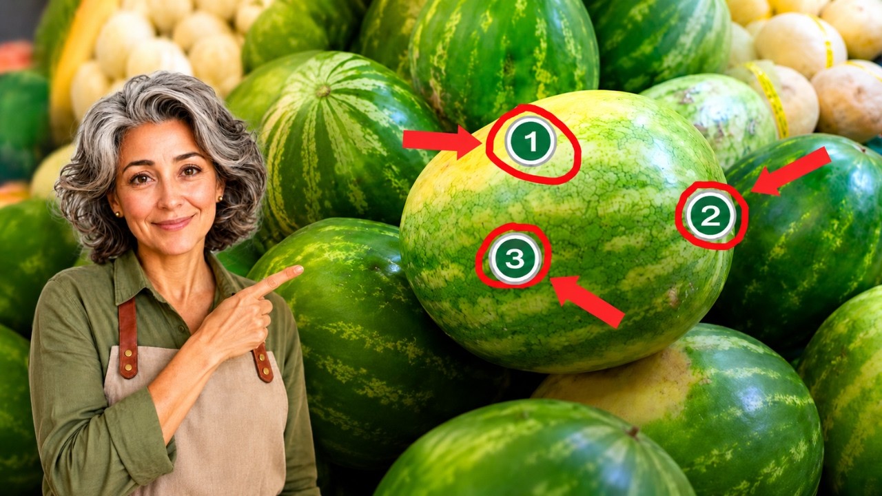 How to always pick a sweet and juicy watermelon I What to look for