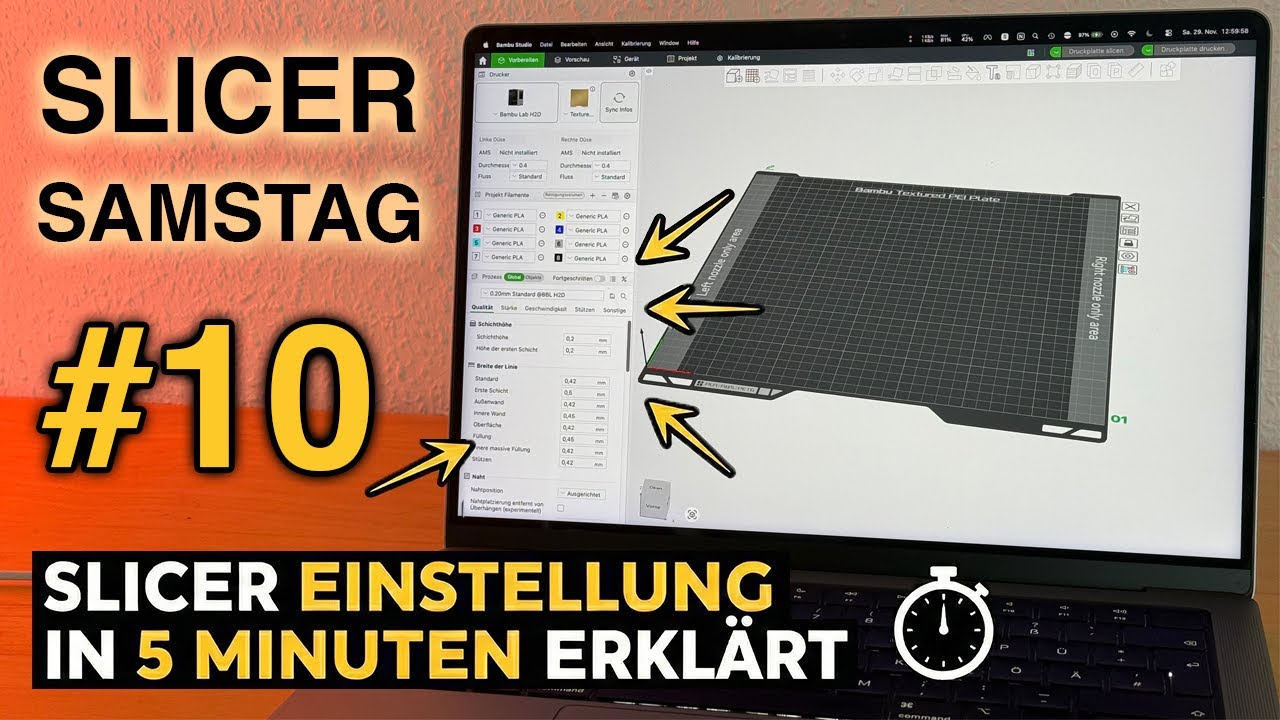 Arachne vs. Classic Wandgenerator: Welcher ist besser für deinen 3D-Druck? | Slicer Samstag #10