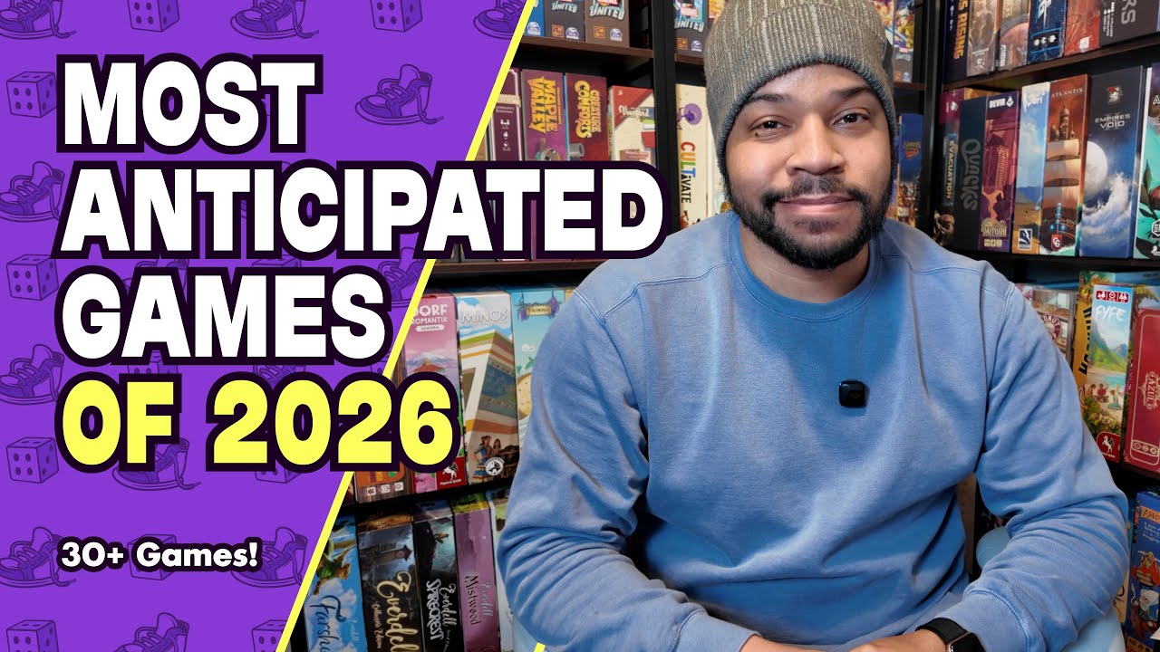 My 30 Most Anticipated Board Games of 2026