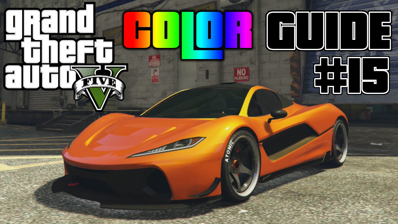 GTA V - Ultimate Color Guide #15 | Best Colors Combos for Progen T20