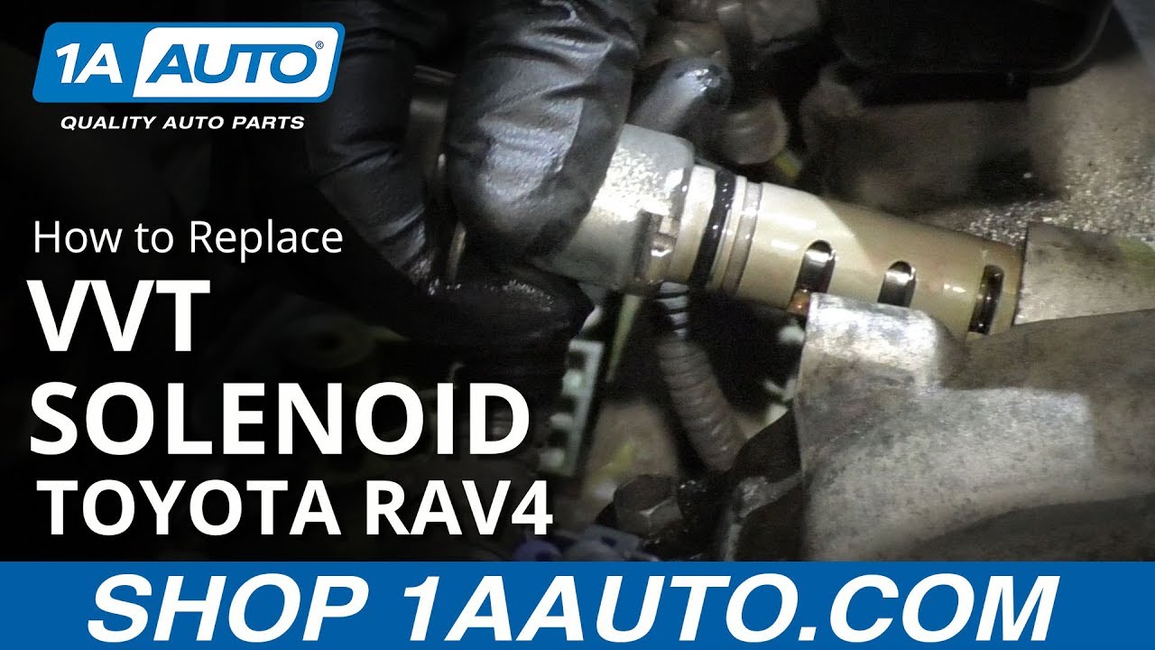 Jak wymienić elektrozaw&oacute;r układu dolotowego VVT w Toyocie RAV4 2016-2019