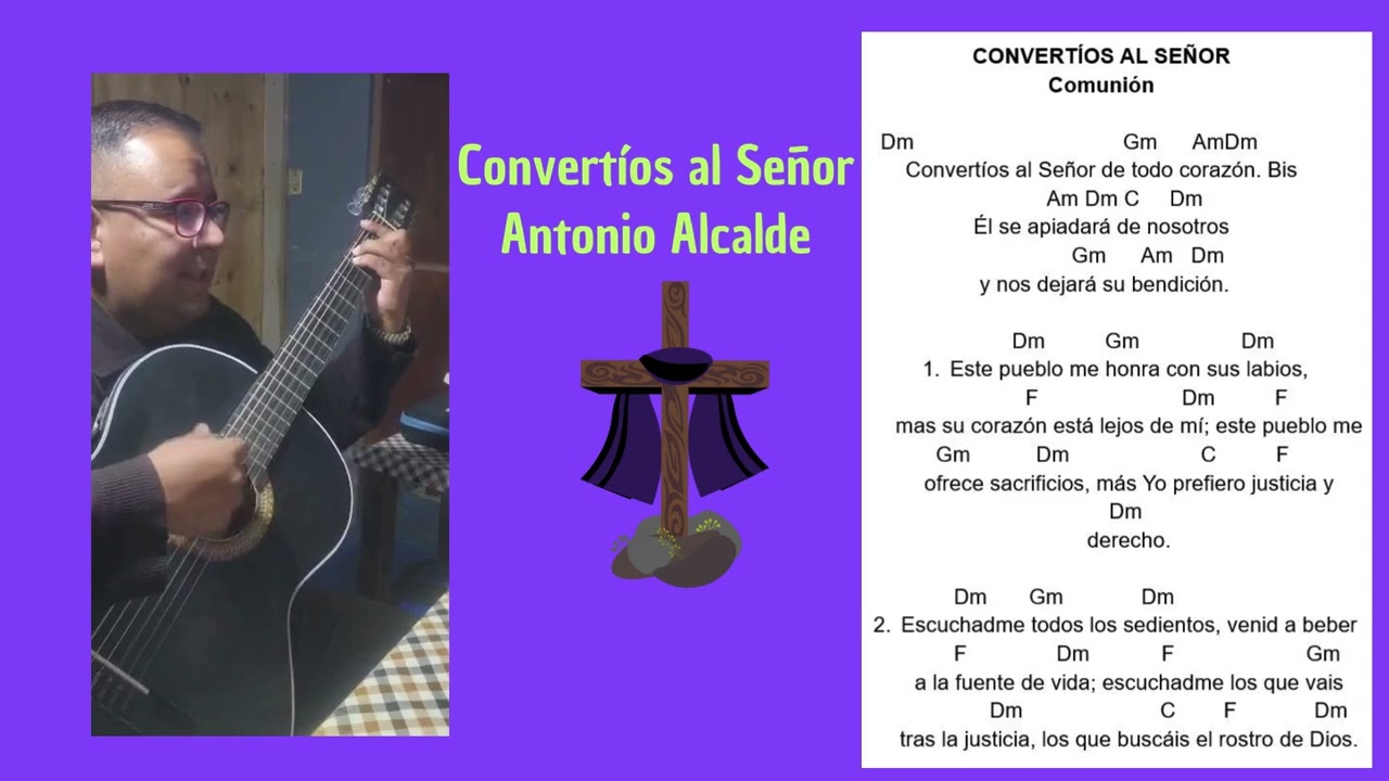 Convertíos al Señor Antonio Alcalde