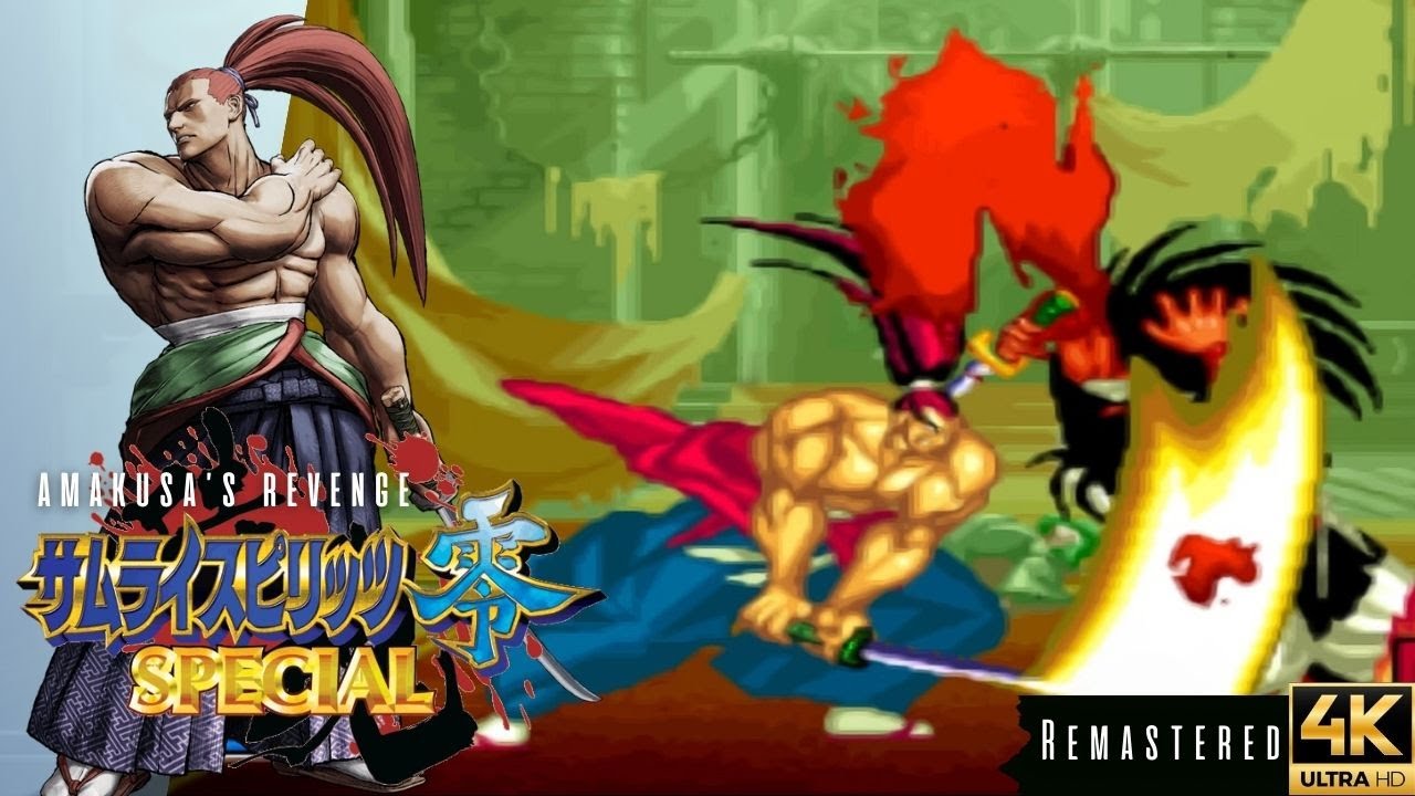 Samurai Shodown Amakusa's Revenge - Genjuru (ArcadeUSA1996) 4K 60FPS