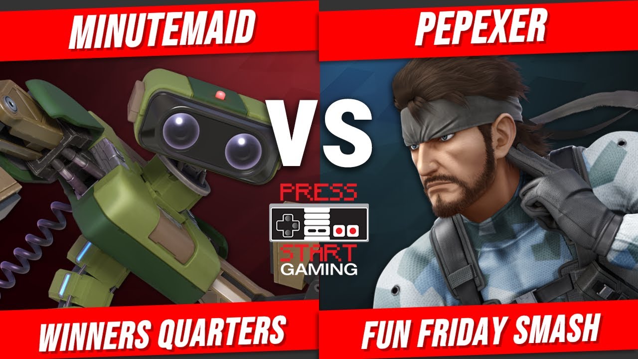 Fun Friday Smash Ft Reverse Mains - WQF - NBG | MinuteMaid (Rob) vs Pepexer (Snake)