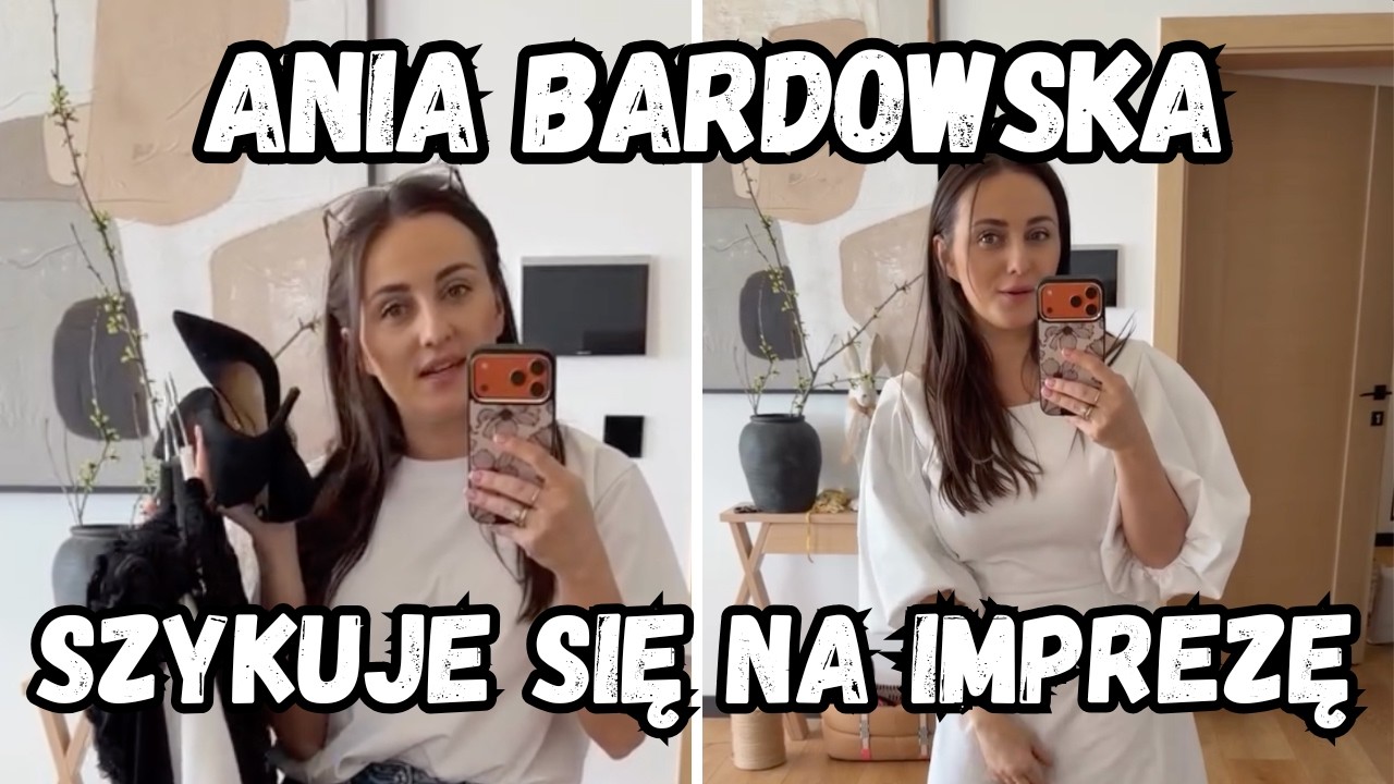 ANIA BARDOWSKA WYBIERA OUTFIT NA IMPREZĘ ‼️ CO BĘDĄ ŚWIĘTOWAĆ ⁉️ ZAMÓWIŁA JUŻ JEDZENIE NA ŚWIĘTA ⁉️
