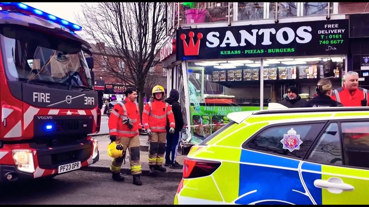 Kebab Shop SMASHED UP! | Shoplifter CAUGHT | Manchester DYSTOPIAN Back STREETS In CHEETHAM HILL