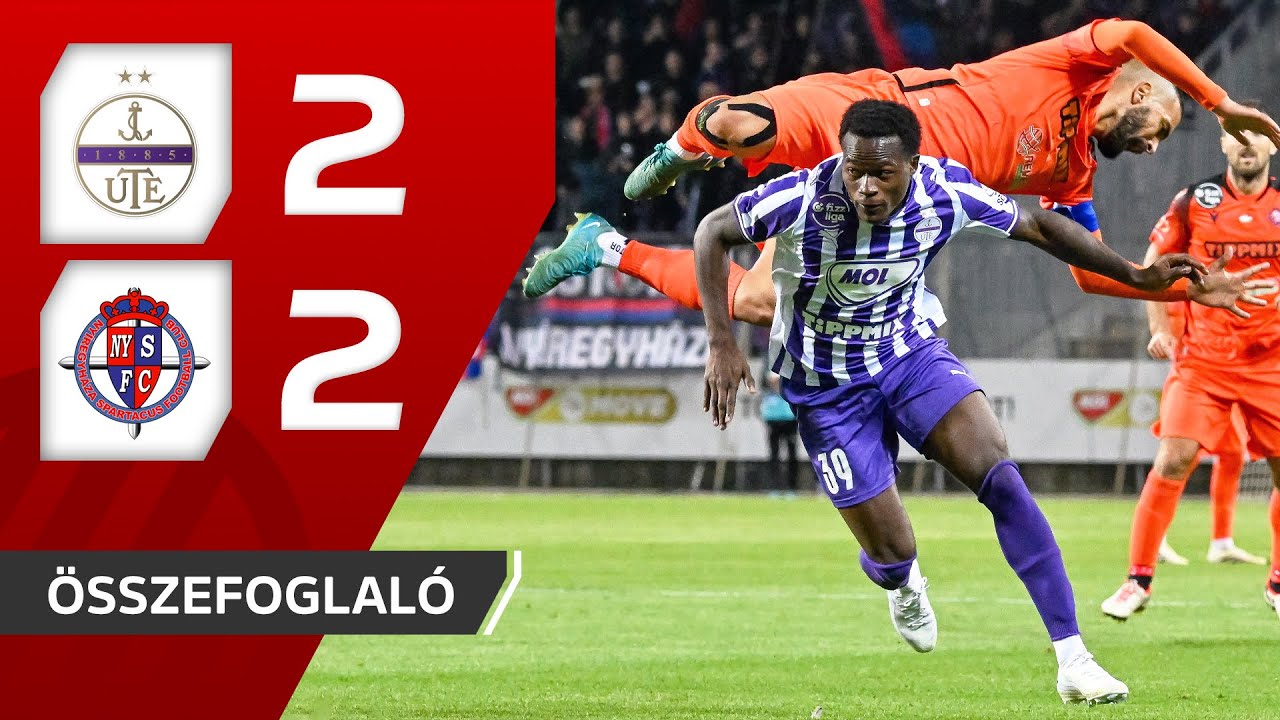 Fizz Liga: &Uacute;jpest&ndash;Ny&iacute;regyh&aacute;za Spartacus FC 2&ndash;2 | &ouml;sszefoglal&oacute;