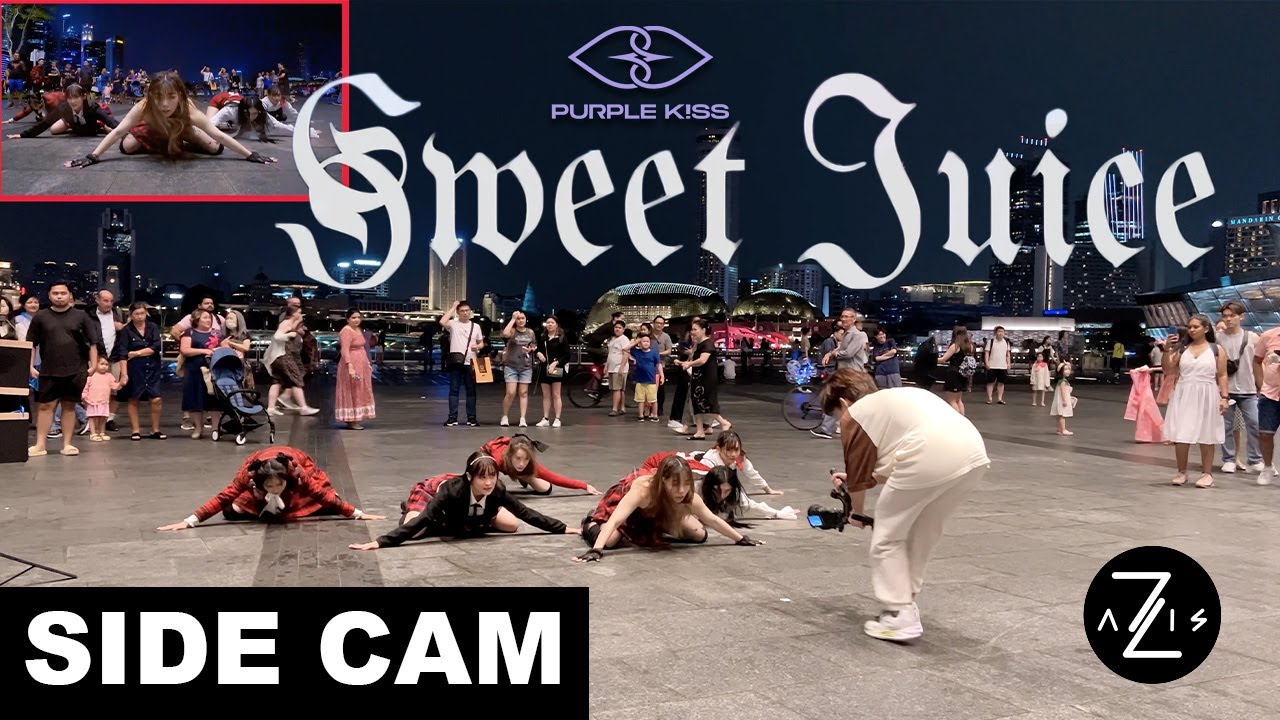 [KPOP IN PUBLIC / SIDE CAM] 퍼플키스(PURPLE KISS) 'Intro : Save Me' 'Sweet Juice'  | DANCE | Z-AXIS SG