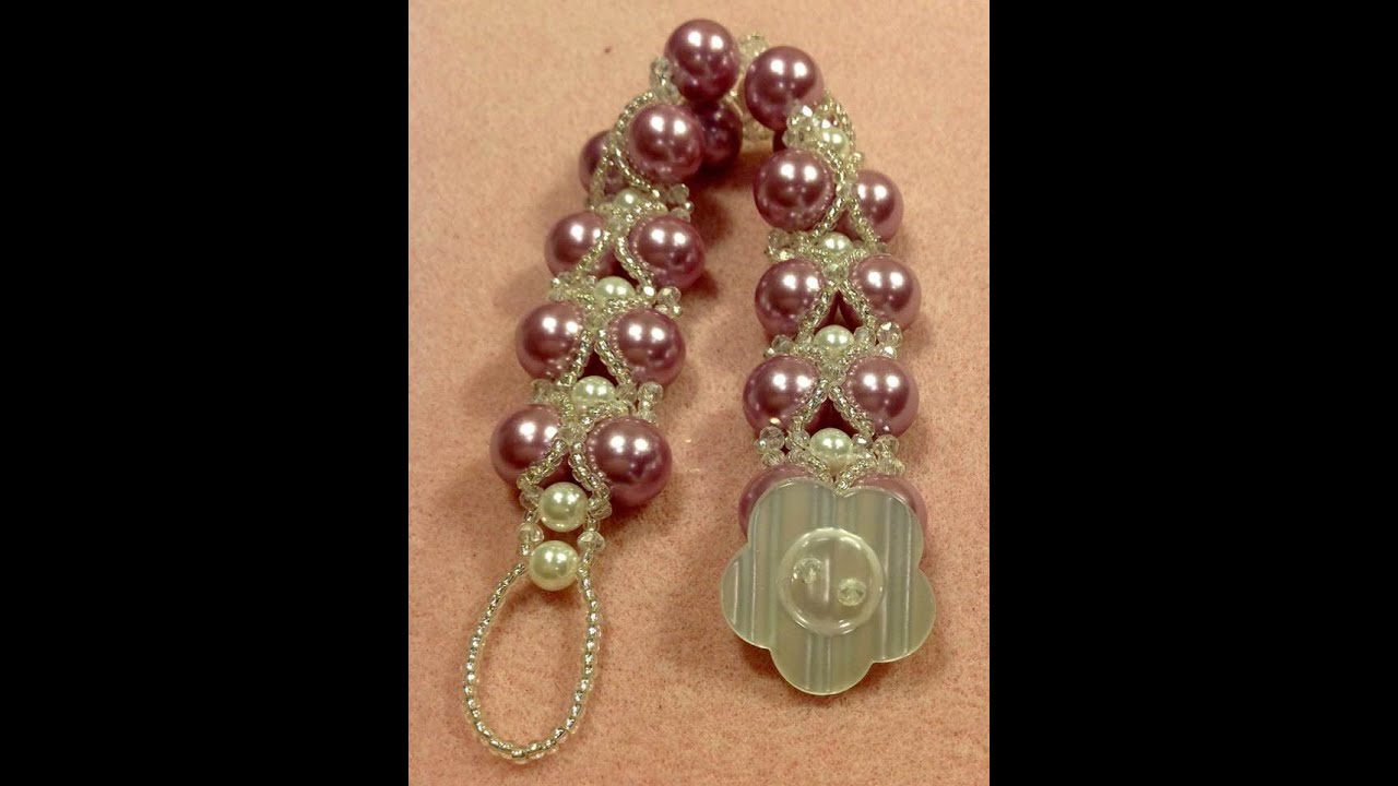 Criss Cross Pearls Bracelet Tutorial