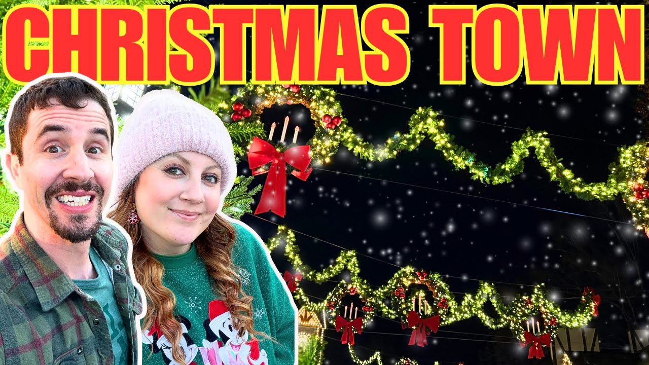 🎄 Christmas Town 2025 Complete Walkthrough | 10 Million Lights & New Shows
