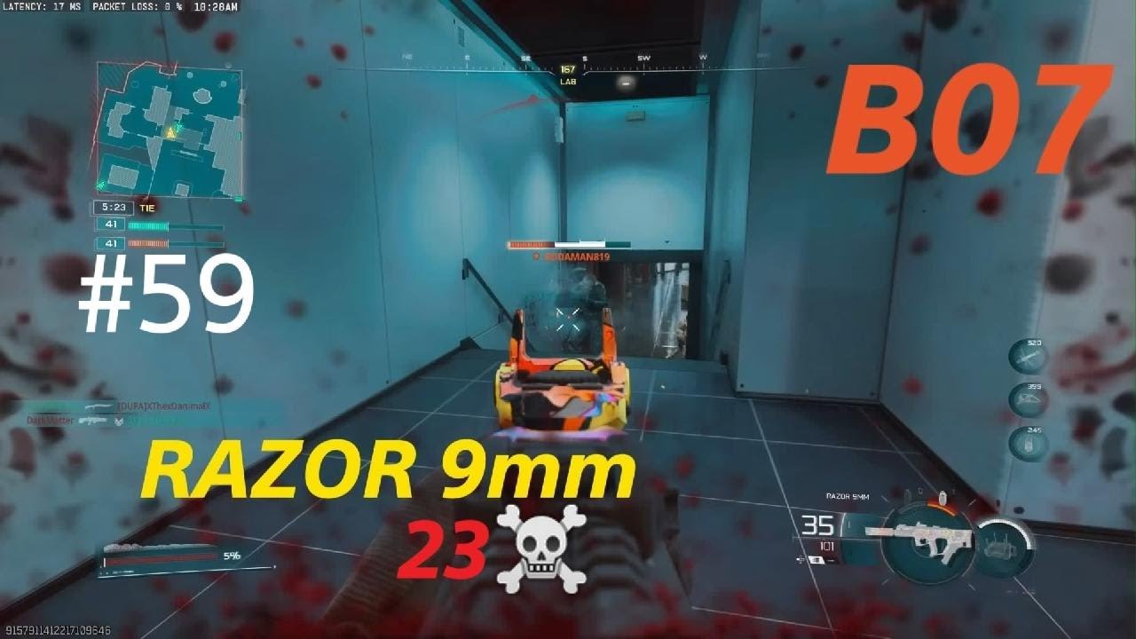 Call of Duty BO7- RAZOR 9mm gameplay on  DEN (No Commentary)