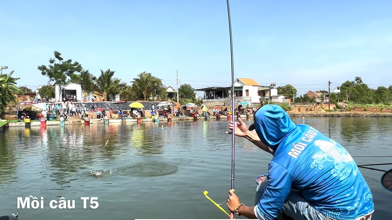 CÂU CÁ RÔ PHI HỒ TÂN LONG QUÁN- TP BUÔN MA THUỘT- 1h30” 70kg