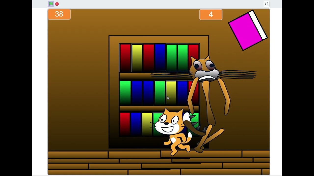 Scratch Library horror game (all endings)