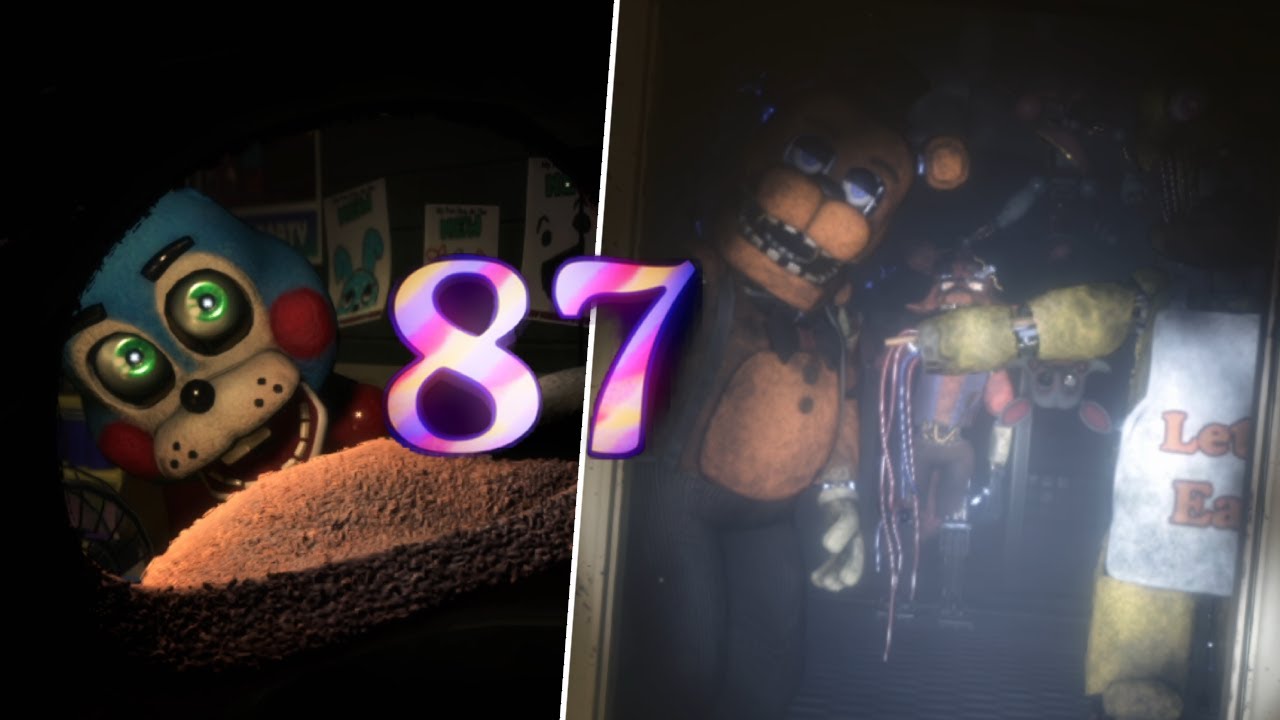 THEY'RE ALL IN MY HALLWAY [FNAF Rewritten 87] (Part 2)