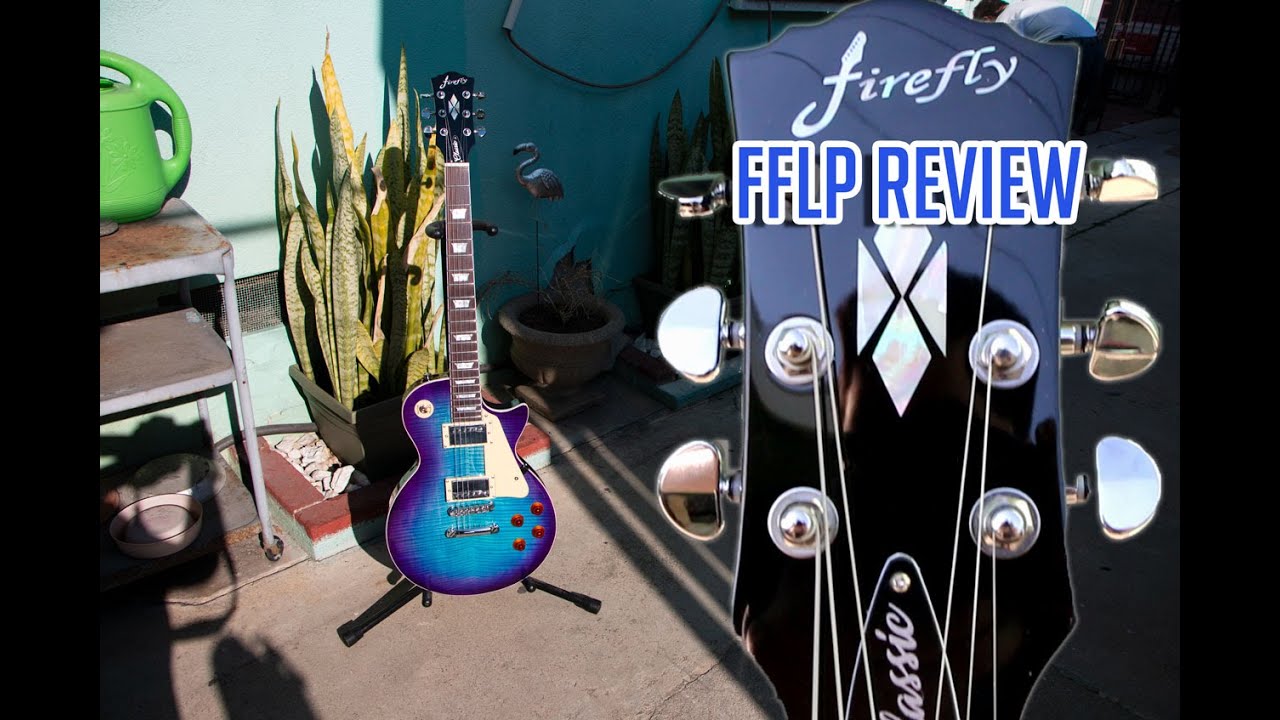 2020 Firefly FFLP Guitar - Review (Blueberry Burst)
