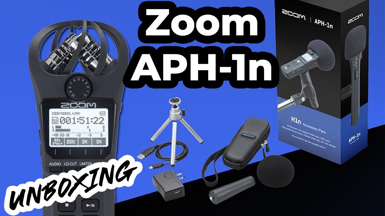 Zoom APH-1n | Unboxing | Zubeh&ouml;rpaket f&uuml;r Zoom H1n Digitalrekorder