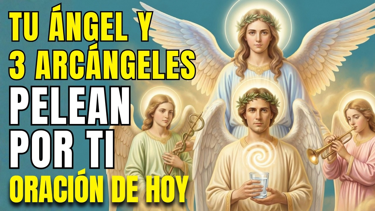 SUELTA Todo AHORA: Tu Ángel, Miguel, Rafael y Gabriel Pelean Tus Batallas Mientras Descansas