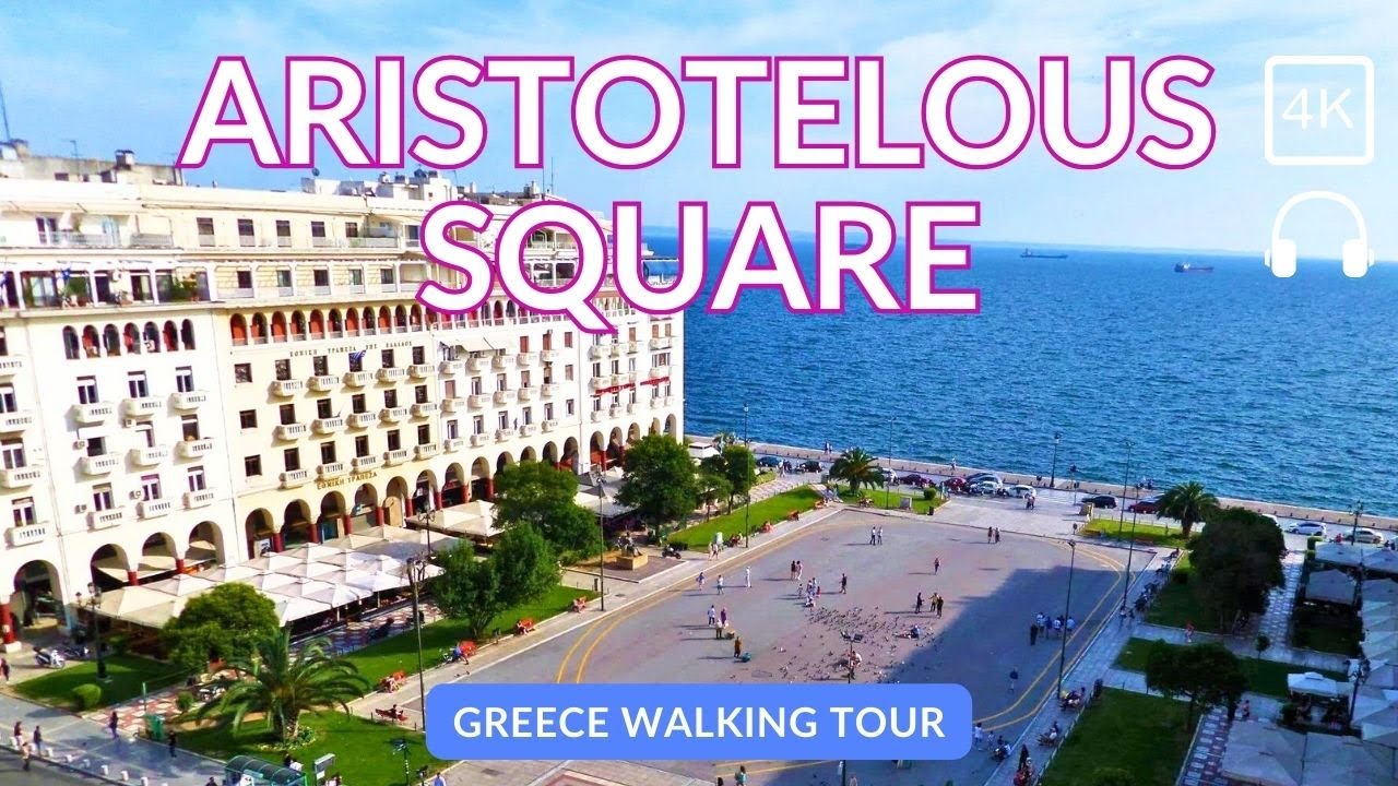 Strolling Through Aristotelous Square: Thessaloniki's Timeless Beauty